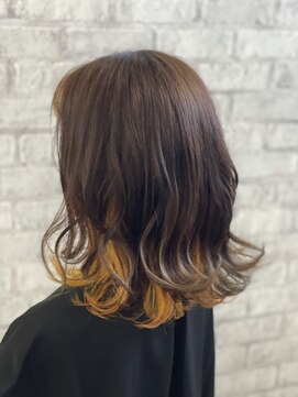 ヘアダイニング ボア(hair dining BoA's) 【MINORI】インナーカラー/外国人風カラー/ブリーチ