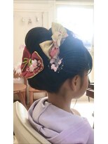 ニコル(Nicole) 肩ぐらいでもできる！新日本髪