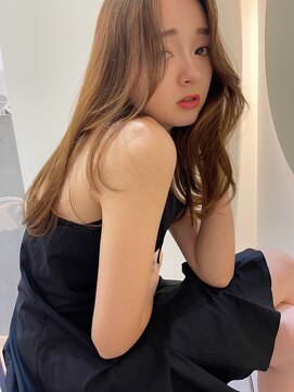 フィル 横浜(fil) シアベージュ_くびれレイヤーベージュアッシュグレージュ