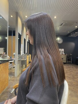 グランツ ヘアーデザイン(GLANZ HAIR DESIGN) さら艶髪に！髪質改善リアン式ストレート
