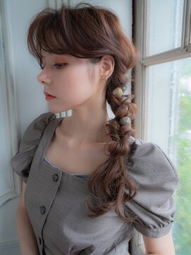 ヘアサロン レア 高崎(Lea) あみおろしアレンジ