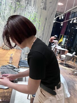 ブローチ 表参道(broocH) ボブ/大人ボブ/red