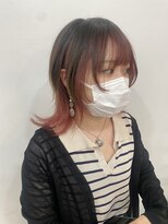 ルヴェルヘアー(Revel hair)&nbsp;インナーカラー×ウルフカット