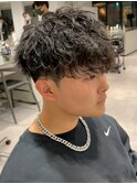 ツイスト ツイストスパイラル 刈り上げ ツーブロック