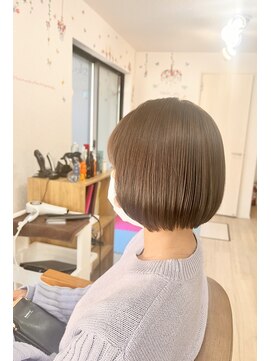 マロン(MARRON) 髪質改善♪コンパクトショートボブ☆