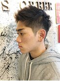 アップバングフェザーベリーショート!!