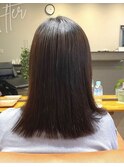 髪質改善ストレート