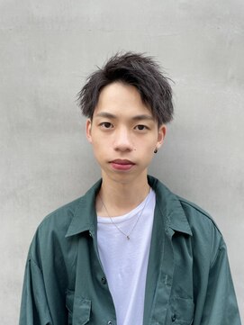 メンズサロンロス(LOSS) アップバングショート