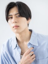 モッズヘアー メン 戸田公園店(mod's hair men)&nbsp;アッシュオリーブのセンターパートテクノカットb戸田公園