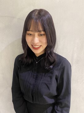 ヨーク(YOKE) 【YOKE】ラベンダーブラウン/ラベンダーカラー/艶髪/レイヤー