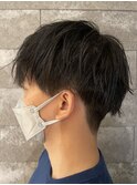 メンズマッシュツイストスパイラルパーマ