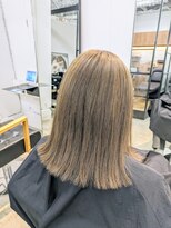 ナンバースリー 溝の口店(Number Three)&nbsp;ワンブリーチ×ベージュ