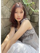 フローター 駒込六義園店(FLOWATER)&nbsp;ワンカールレイヤー×ボルドーブラウン