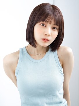 レノラ 本町(LENORA) 20代30代大人かわいいナチュラル暗髪エアーストレートヘア