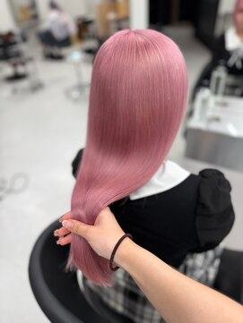 ベレーザシェルト(Beleza scelto) 11100髪質改善ストレートラベンダーミルクティーホワイトピンク