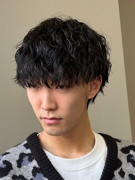 エルマーク 枚方(L-MARK) 波巻きパーマスパイラルパーマツイストスパイラルパーマメンズ