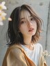 【平日限定】カット+ケアカラー+質感アップトリートメント　9900～