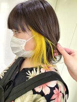 ポプルス(popls)&nbsp;インナーカラー/イヤリングカラー/推しカラー/インナー黄色