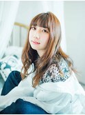 大人かわいい♪前髪♪フリンジウェーブ