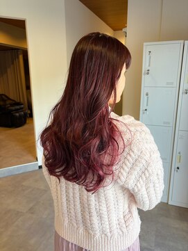 スリー バイ ザサロンフジサワ(THREE by the salon fujisawa) ピンク×インナーピンク♪