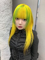 ヌル 原宿店(Null)&nbsp;セクションカラー/デザインカラー/ブリーチカラー/原宿/表参道