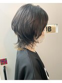 ショートウルフインナーカラー
