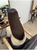 【髪質改善ストレート】