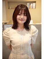 キールーム 伊丹西台店(Kir'oom)&nbsp;［スタイリスト:香川］レイヤーカット×ルビーカラー