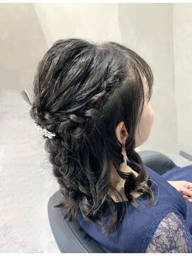 レイジーウッド(Lazy wood) カジュアルパーティーヘアセット