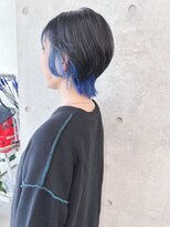 ラウンジ モリオ イケブクロ(Lounge MORIO Ikebukuro) *前下がりショートインナーカラーひし形くびれショート30代40代