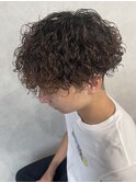 波巻きパーマ/波巻きツイストスパイラル/プードルパーマ