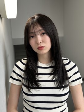 アフロート ギンザ(AFLOAT GINZA) AFLOAT銀座 レイヤーカット×ストレートヘア