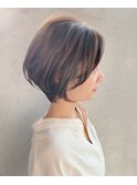 【+ONE 自由が丘】大人ショートボブ