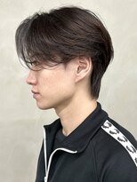 ニコ トウキョウ 渋谷(nico TOKYO)&nbsp;メンズセンターパートニュアンスパーマ毛流れ縮毛矯正刈り上げ