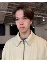 ガレージ バイ グリーン 原宿 表参道(Garage by green)&nbsp;【MIIMAN】毛流れセンターパート