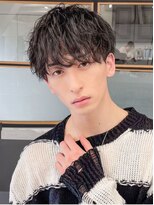 サロンリベルテ(salon Liberte) 抜け感マッシュパーマ◎黒髪ソフトスパイラル学生人気10代20代