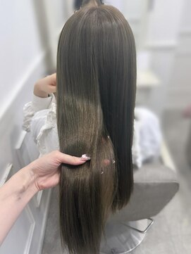 ダブルカラーオリーブベージュ＊rina/小顔/大須 /栄