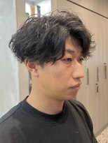エリマ 調布(elima) 調布メンズパーマルーズパーマシャドウパーマッシュウルフゆるめ