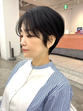 タイトショート/ショート/ボブ/髪質改善/縮毛矯正/名駅y37