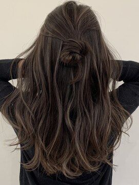 ジルブラン(JIL BLAN) ダブルカラーケアブリーチハイライトバレイヤージュ白髪染め