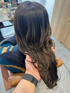 テラスヘア 三条(TERRACEhair) 髪質改善で叶える冬のオリーブカラー