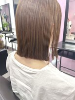 アヴァンス 難波店(AVANCE.)&nbsp;ブリーチ無しダブルカラーで作るマロンベージュ