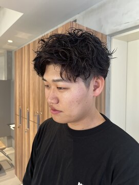 ガリカ 博多(Gallica) <ゲスト>ラフさと清潔感の両立、こなれ感メンズパーマ