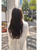 ララルーモ 渋谷公園通り店(LaLarOomo)&nbsp;【髪質改善】艶々◎大人女子のゆるふわショコラロング