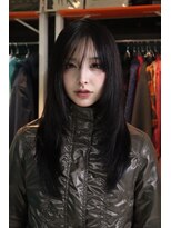 アンブル リュクス 池袋(amble luxe)&nbsp;黒髪ロングレイヤー×モード