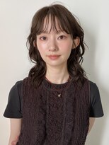フィルムス ヨコハマ プラス(FILMS 横浜 +)&nbsp;デジタルパーマ/ミディアムレイヤー/韓国巻き風/顔周りカット