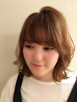 ロンド 銀座(Lond) 外ハネミディ×レイヤー 担当 本田奈穂美