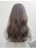 【chobii】ラベンダーグレージュ☆ブリーチ1回で透明感