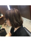 秋を感じさせるトーンダウンカラーリング♪
