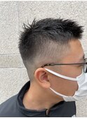 学生カット ソフトフェードカット